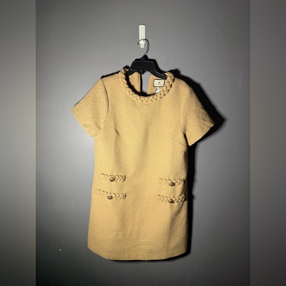 Tuckernuck Croissant Tweed Jackie Dress Size Large - Picture 2 of 5